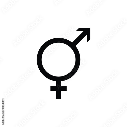 Transgender icon gender icon male and female sign