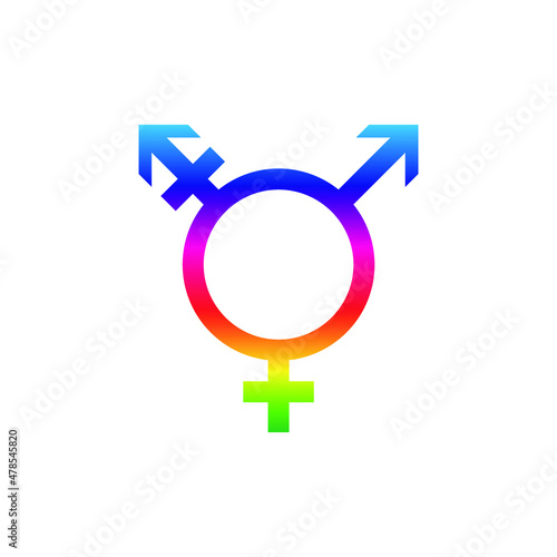 Transgender icon gender icon male and female sign