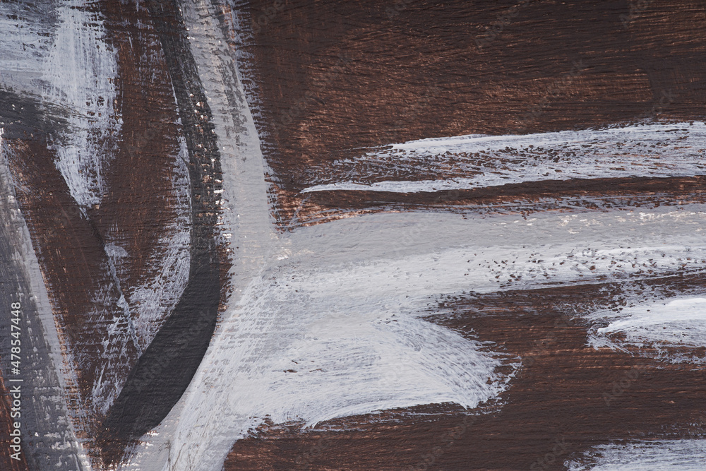 Fototapeta premium abstract oil paint texture on canvas, background Abstract colorful oil painting on canvas. Oil paint texture with brush and palette knife strokes. Multi colored wallpaper. Macro close up acrylic backg