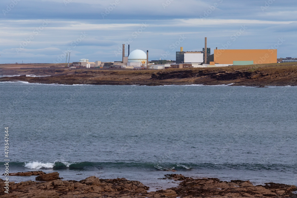 Dounreay Nuclear Plant - Caithness on the north coast of Scotland Dounreay Nuclear Plant - Caithness on the north coast of Scotland