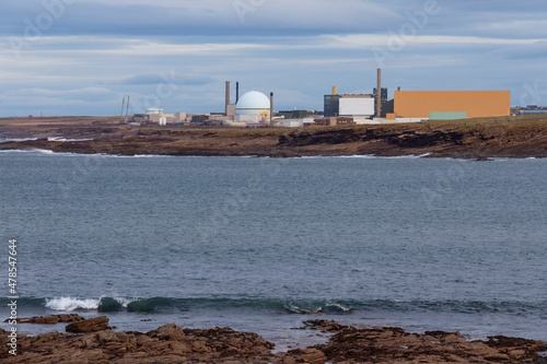 Dounreay Nuclear Plant - Caithness on the north coast of Scotland