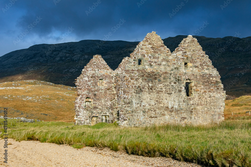 Calda House near Ardvreck Castle - Loch Assynt - Scotland