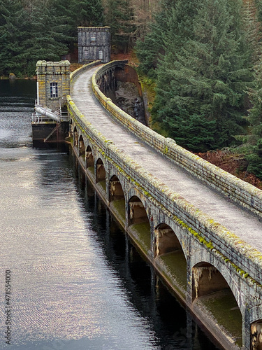 Laggan Dam on the River Spean - Scottish Highlands photo