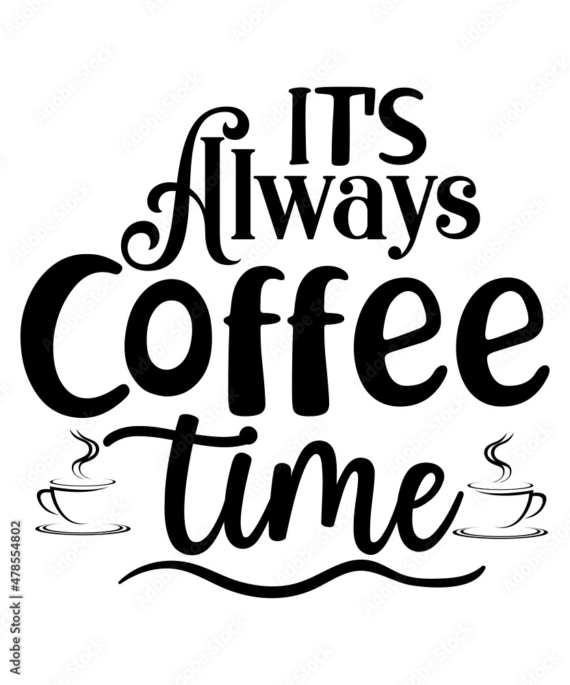 Coffee SVG Bundle, Funny Coffee SVG, Coffee Quote Svg, Caffeine Queen