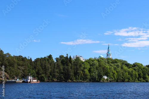 Water excursion to the beautiful island of Valaam, Karelia