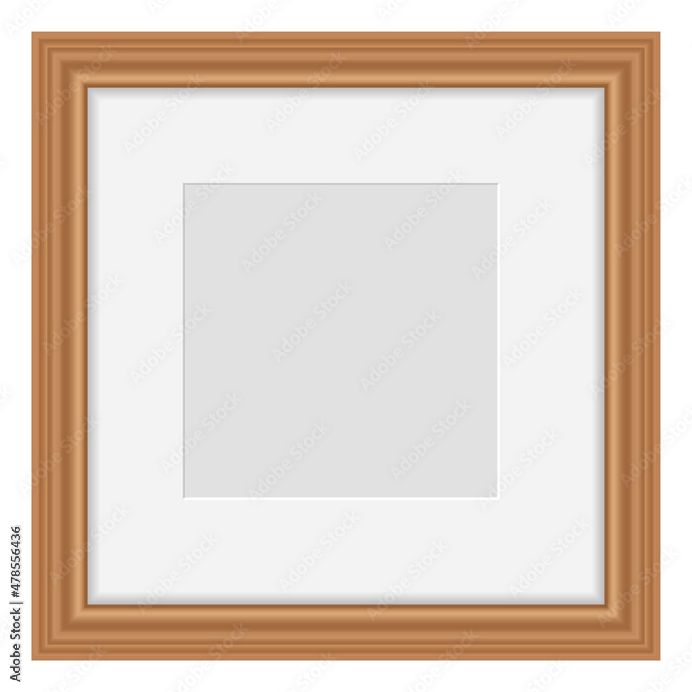 Photo frame mockup. Realistic home wall decoration Photo frame mockup. Realistic home wall decoration