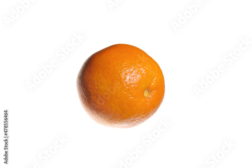 Mandarin orange isolated on white background photo