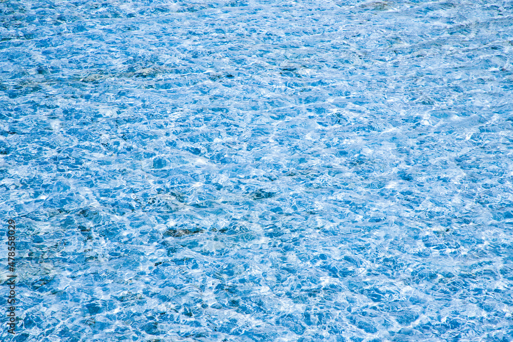 background of water waves texture of the water for product display