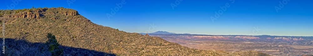 Verde Valley viewed from Woodchute Mountain AZ