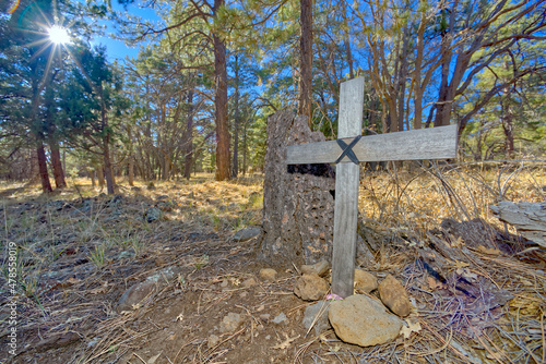 Memorial on Woodchute Mountain AZ