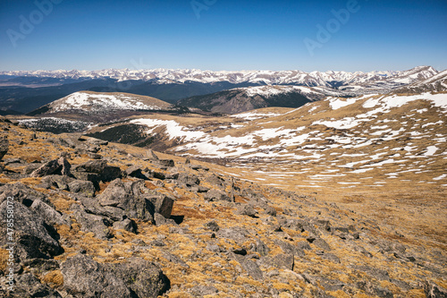 Alpine tundra in the Mount Evans Wilderness, Colorado