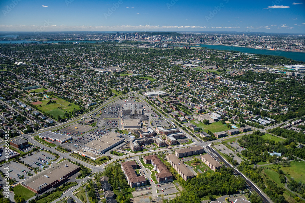 Fototapeta premium Downtown Montreal Quebec Canada