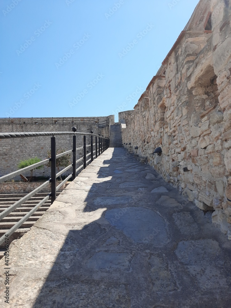 Fototapeta premium Cheshme Castle is a historical Ottoman palace dating from 1508