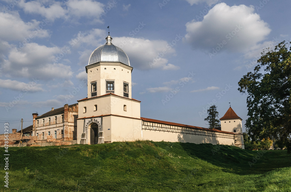 Lyubchansky castle in the village of Lyubcha, Grodno region, Belarus