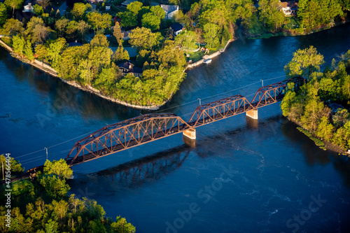 Railway Bridge Quebec Canada