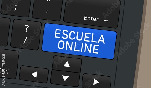 Spanish language for online school
