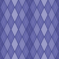 Acrylglasbilder Very-Peri-Muster Argyle Karomuster Very Peri 2022  © speedmanstudio