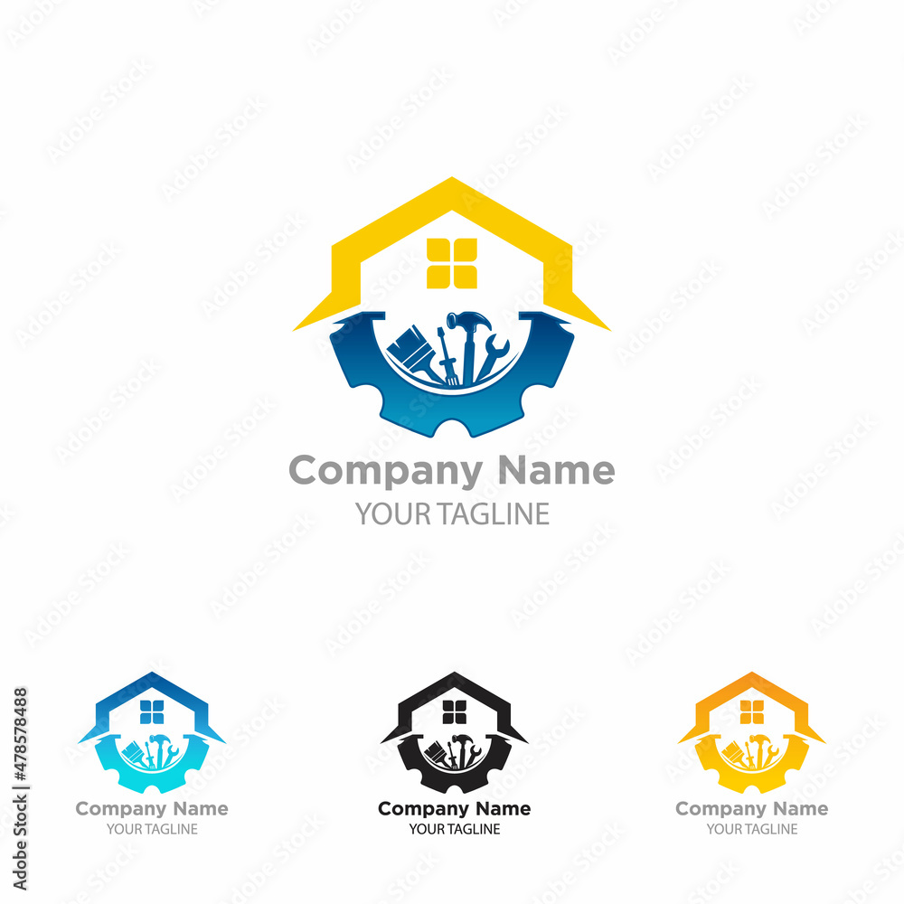 Logo design related to house repair, remodeling or painting.