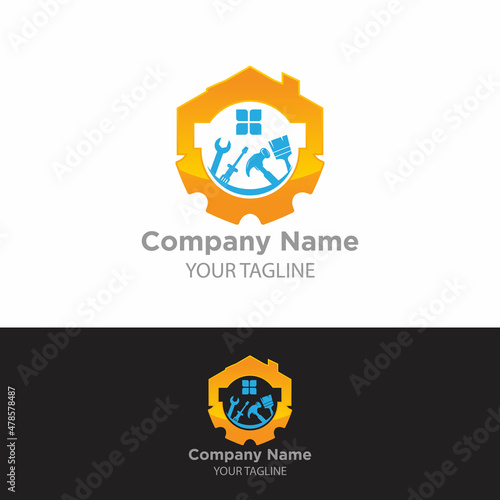 Logo design related to house repair, remodeling or painting.