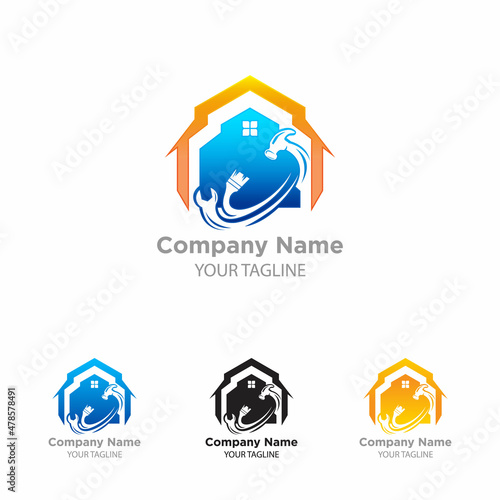 Logo design related to house repair, remodeling or painting.