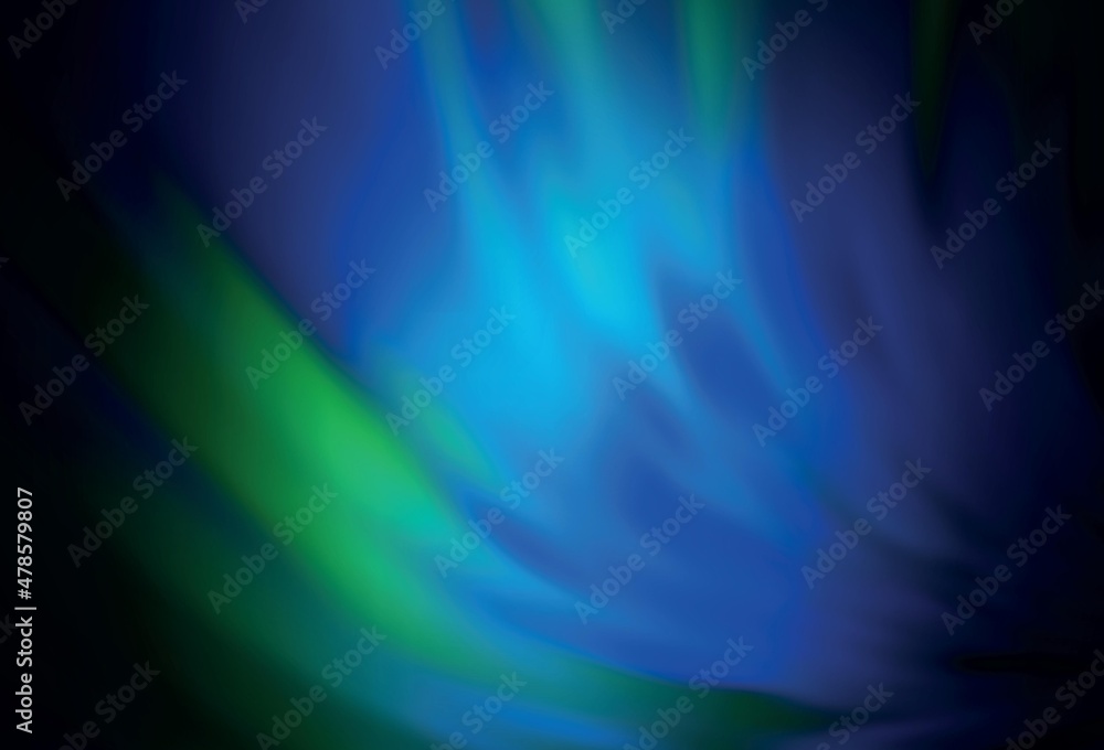 Dark Blue, Green vector glossy abstract background. Dark Blue, Green vector glossy abstract background.