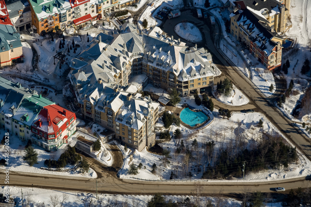 Ski Resort of Le Mont-Tremblant Quebec Canada