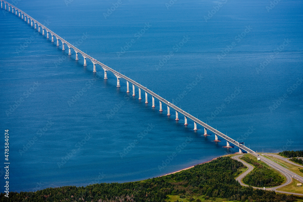 Confederation Bridge Prince Edward Island Canada Confederation Bridge Prince Edward Island Canada