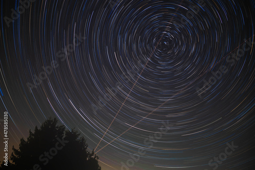 Star Trails from this summer, several of them from the coal mine, mainly from different landscapes 