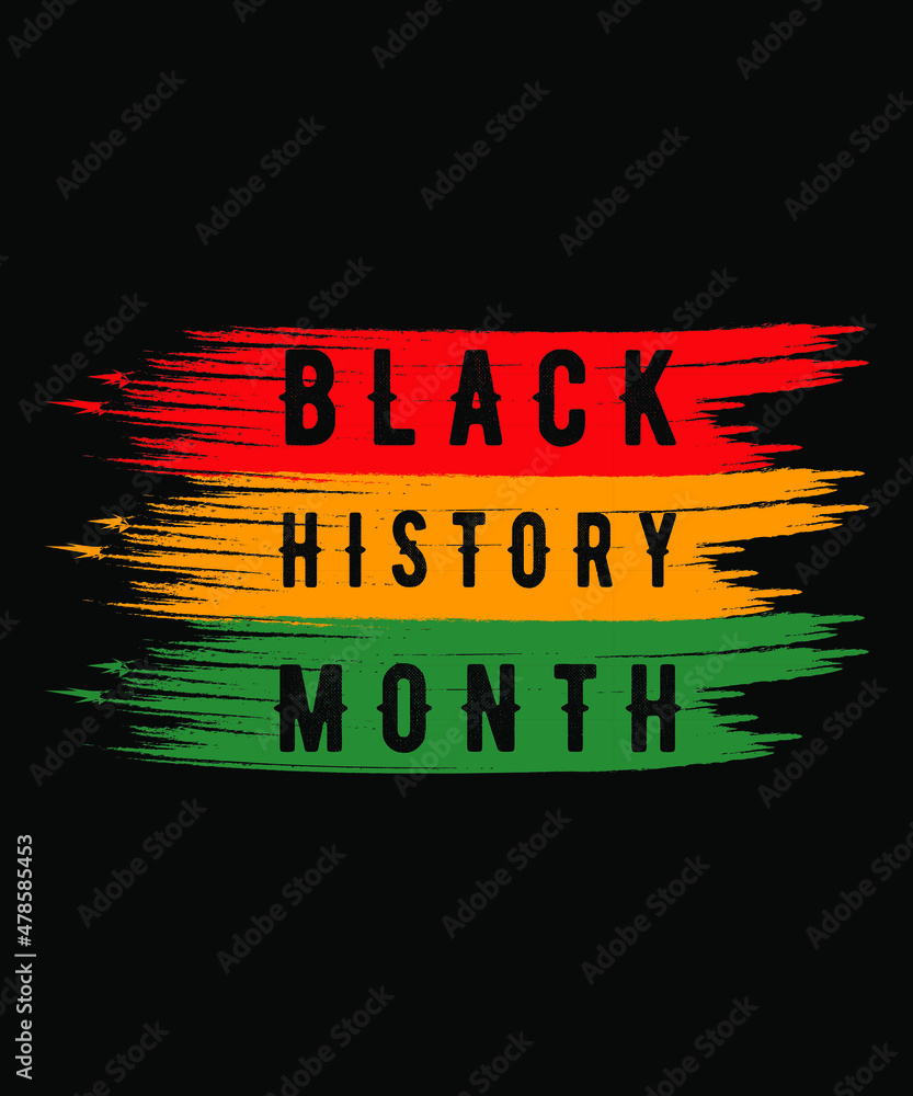 Black history is world history illustration design Black history is world history illustration design