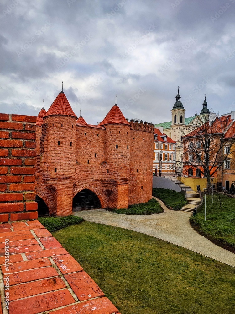 Fototapeta premium wawel castle in krakow country