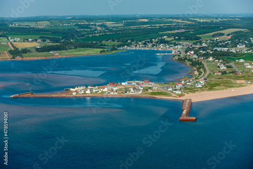 Tableau sur toile North Rustico Harboour Prince Edward Island Canada
