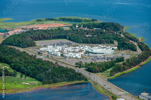 Queen Elizabeth Hospital Prince Edward Island Canada © Overflightstock