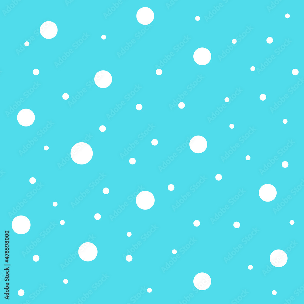 Illustration of a magical winter pattern with snow. It is suitable for use for postcards, gifts, websites, social media.