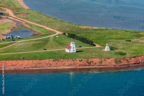 Wood Islands Provincal Park and Lighthouse Prince Edward Island Canada photo