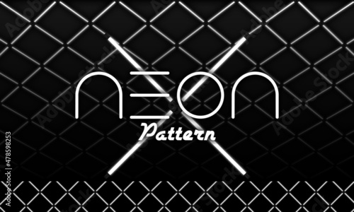 Neon Pattern vector