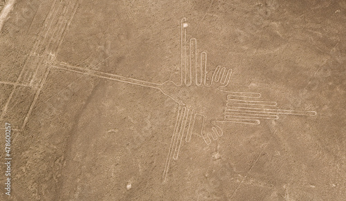 Tableau sur toile Nazca Lines Geoglyphs UNESCO Site Peru