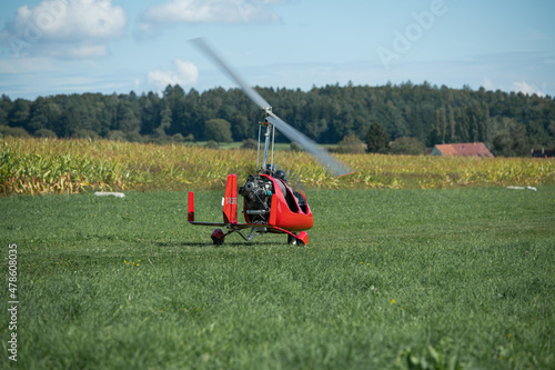 Gyrokopter Ultraleichtflugzeug photo