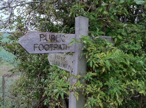 UK countryside signs