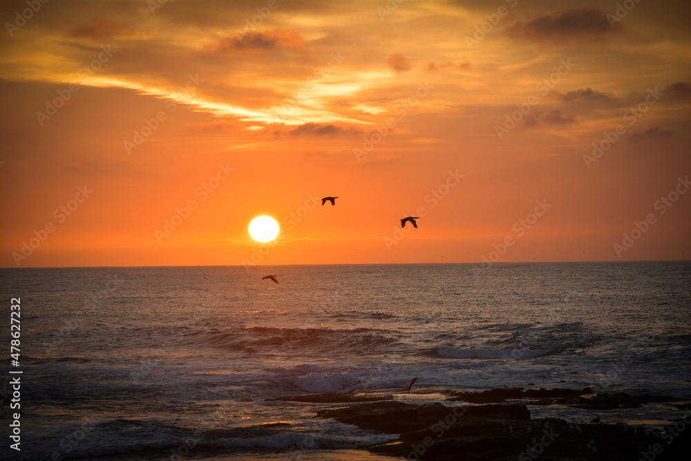 Pacific Ocean Sunset