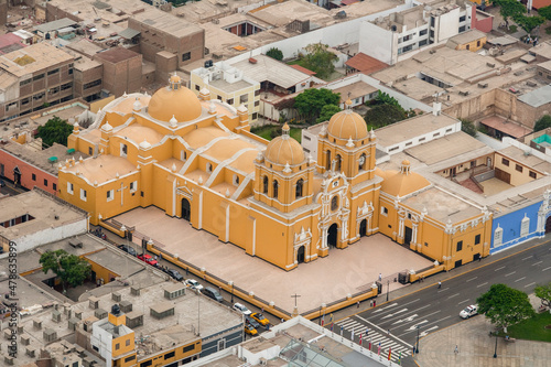 Cathedral and City Center Trujillo Libertad  Peru photo