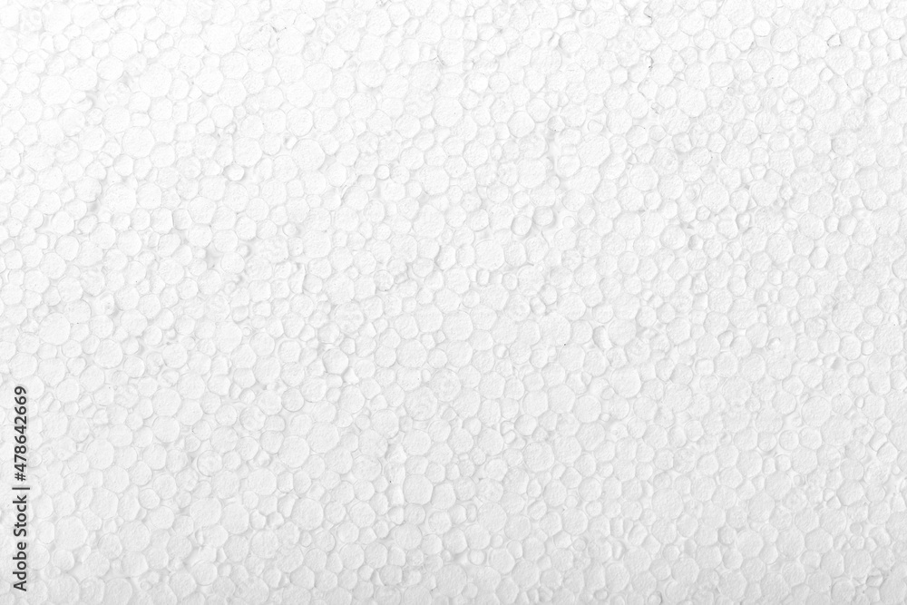 Abstract close up texture photo of compressed white styrofoam ...