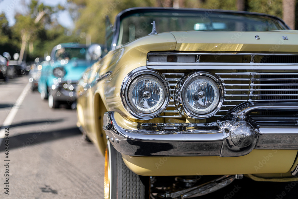 Obraz premium Lowrider car details 