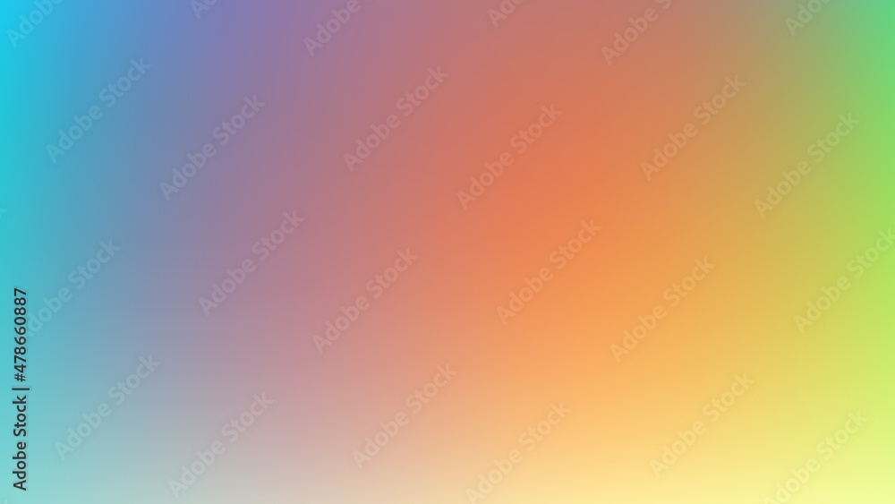 abstract colorful gradient color effect background with blank smooth and blurred multicolored style for website banner and paper card decorative graphic design