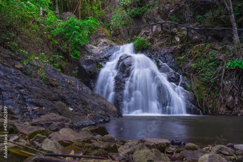waterfall in the woods