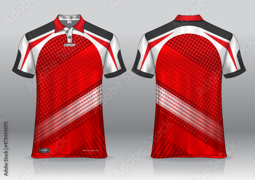 polo shirt uniform design for outdoor sports