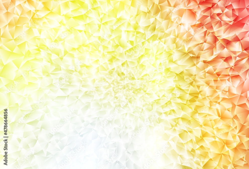 Light Red, Yellow vector abstract mosaic backdrop. Light Red, Yellow vector abstract mosaic backdrop.