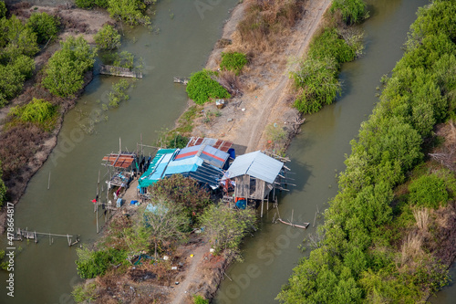 Village Life in Thailand photo