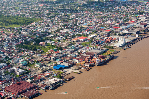Foto Georgetown Along the Demerara River Guyana