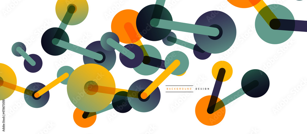 Network concept abstract background. Dots connection. Big data idea. Business template for wallpaper, banner, background or landing Network concept abstract background. Dots connection. Big data idea. Business template for wallpaper, banner, background or landing