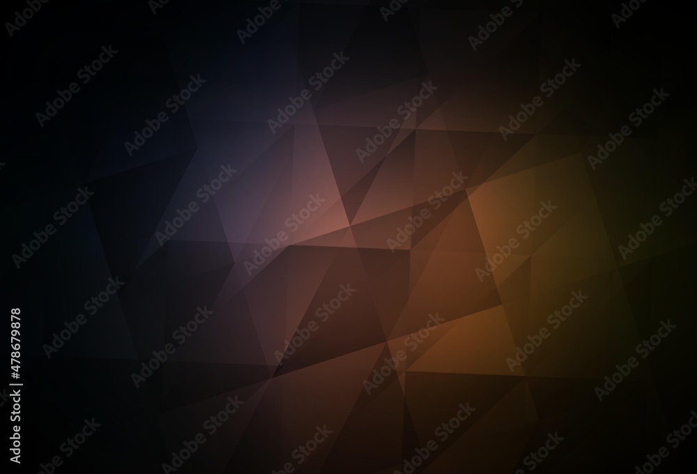 Dark Pink, Yellow vector abstract mosaic background. Dark Pink, Yellow vector abstract mosaic background.
